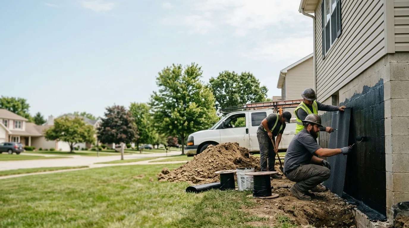 Basement Waterproofing in Waterford, OH near me